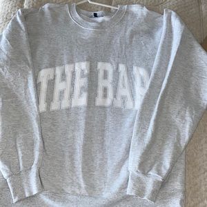 The Bar Varsity Sweatshirt